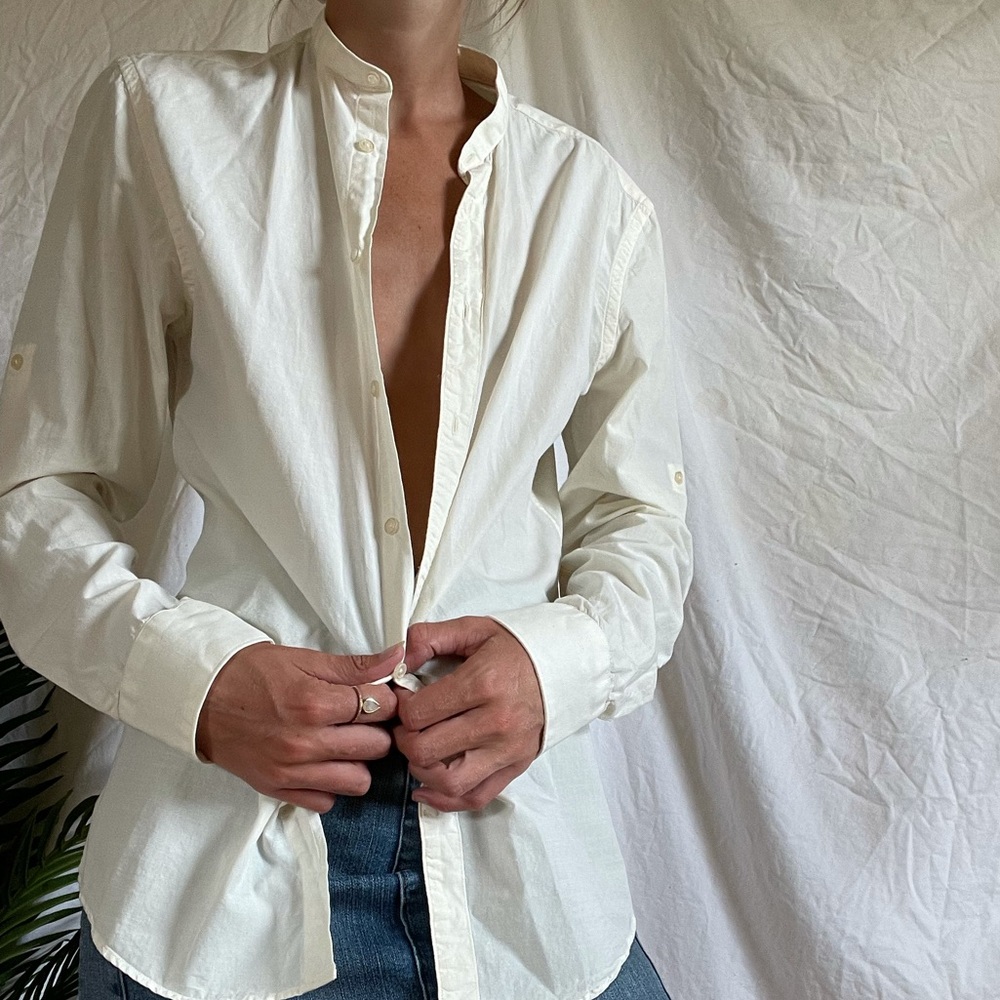 Zara linen top